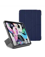 Etui do tabletów - Etui do iPad Air 10,9 4/5 gen. Pipetto Origami No2 Shield - Ciemny niebieski - miniaturka - grafika 1