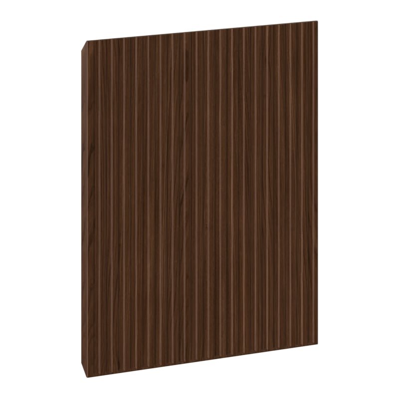Mexen Rivel front ryflowany do korpusu szafki łazienkowej 45 x 43,5 cm, orzech - 91A21-0450-470-1-86