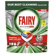 Akcesoria i części do zmywarek - Kapsułki do zmywarki FAIRY Platinum Plus All in One Lemon - 36 szt. - miniaturka - grafika 1