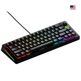 Glorious Gaming GMMK 3 65% Prebuilt klawiatura USB QWERTY US English Czarny GLO-KB-GMMK3-65-PB-FOX-W-BLK-US - Klawiatury - miniaturka - grafika 1