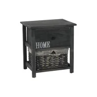 Szafy i regały magazynowe - Komoda Darkie, ciemnoszary,40 x 42 x 39 cm - miniaturka - grafika 1