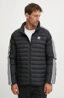 Kurtki męskie - adidas Originals kurtka Padded Coll męska kolor czarny przejściowa IZ1835 - miniaturka - grafika 1