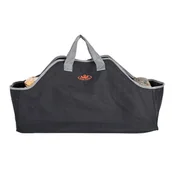 Akcesoria kominkowe - Torba Nosidło Na Drewno Kominkowe Czarny Kosz - miniaturka - grafika 1