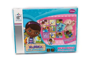 Beniamin, Klinika dla pluszaków, gra logiczna Memo Bingo - Gry planszowe - miniaturka - grafika 1