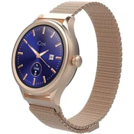 Smartwatch - Forever ICON AW-100 Różowe-złoto - miniaturka - grafika 1