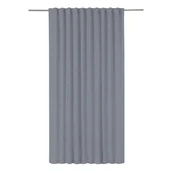 Zasłony - Zasłona termiczna Dagmar szara 140 x 280 cm na taśmie Inspire - miniaturka - grafika 1