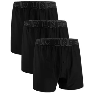 Męskie bokserki Under Armour Lounge Tech Mesh Boxer - 6 Rozmiar: S / Kolor: czarny - Majtki męskie - miniaturka - grafika 1