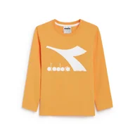 Koszulki dla dziewczynek - Koszulka dziecięca DIADORA JU.T-SHIRT LS CHROMIA - miniaturka - grafika 1