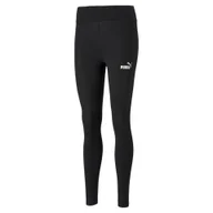 Spodnie sportowe damskie - Damskie legginsy Essentials PUMA Black - miniaturka - grafika 1
