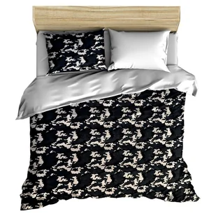 pościel z polaru 160x200 + 2 poszewki P 310-1 DUO moro granat / biały - Pościel pościel z polaru 160x200 + 2 poszewki P 310-1 DUO moro granat / biały - Pościel - miniaturka - grafika 1