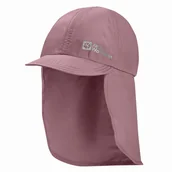Czapki damskie - Czapka z daszkiem dla dzieci Jack Wolfskin CANYON CAP K ash mauve - S - miniaturka - grafika 1