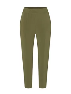 Spodnie damskie - Marmot Damskie spodnie Wm's Elda Crop, oddychające spodnie do biegania, wodoodporne spodnie trekkingowe z ochroną UV, lekkie spodnie funkcyjne, zimowe Moss, S - grafika 1