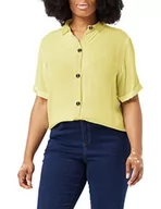 Koszule damskie - SPARKZ COPENHAGEN Damska koszula Harriet Ss, Limelight Yellow, M - miniaturka - grafika 1