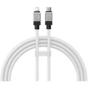 Kable - Kabel szybko ładujący Baseus USB-C do Lightning CoolPlay Series 20W 2m (biały) - miniaturka - grafika 1