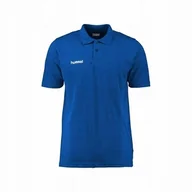 Koszulki męskie - Koszulka T-shirt sportowa męska polo czerwona Hummel Core Hybrid Poly r.XL - miniaturka - grafika 1