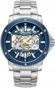 Zegarek Zegarek męski KENNETH COLE KCWGL2237903 granatowy klasyczny - Zegarki męskie - miniaturka - grafika 1