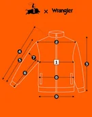 Bluzy damskie - Wrangler AVIATOR SWEATSHIRT szara bawełniana rozpinana bluza damska S - miniaturka - grafika 1