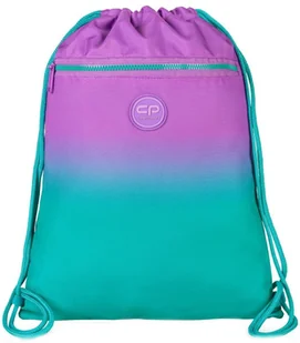 CoolPack Vert Worek Na Buty Gradient Blueberry Turkus Fiolet - Worki na buty - miniaturka - grafika 1