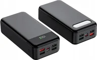 Powerbanki - Powerbank Hinne 50000 Mah Czarny, Oświetlenie Led - miniaturka - grafika 1