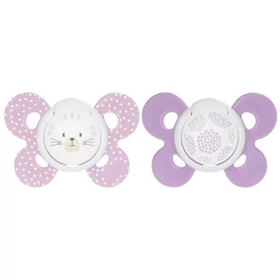 Chicco Smoczek do uspokajania Physio Comfort różowy 6-12m 7491311 - Smoczki uspokajające - miniaturka - grafika 1