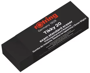 Rotring Gumka Tikky 20 czarna - 2081889 2081889 - Gumki biurowe - miniaturka - grafika 1
