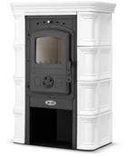 Piece i kotły grzewcze - Piec kominek kaflowy ELBE ivory by HIGHER o mocy 12 kW - miniaturka - grafika 1