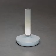Lampy ogrodowe - Konstsmide Stołowa LED Biarritz, IP54, akumulator, CCT, biała - miniaturka - grafika 1
