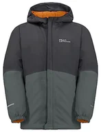 Kurtki i płaszcze dla dziewczynek - Jack Wolfskin Blocky Jacket Kids - miniaturka - grafika 1