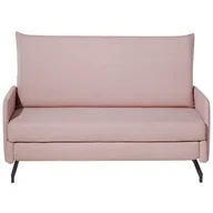Sofy i kanapy - Sofa Rozkładana Różowa Belfast - miniaturka - grafika 1