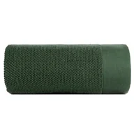 Ręczniki - Ręcznik 70x140 Riso zielony ciemny z efektem ryżowym frotte 550 g/m2 Eurofirany - miniaturka - grafika 1