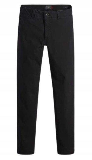 DOCKERS CZARNE PROSTE JEANSY MĘSKIE DŁUGIE KLASYCZNE 33/34 J9A