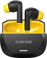 Słuchawki - Canyon Hexagon 7 Yellow-Black (CNS-TWS7BY) - miniaturka - grafika 1
