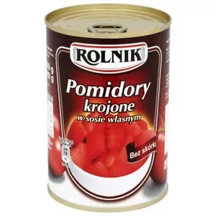 Rolnik POMIDORY KROJONE 425G - Warzywa w marynacie - miniaturka - grafika 1