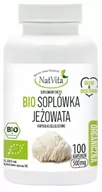 Witaminy i minerały - NatVita, Bio Soplówka Jeżowata Lion's mane, 100 kaps. - miniaturka - grafika 1