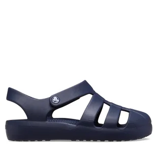 Sandały Crocs Classic Fisherman T 210626 Granatowy - Buty dla dziewczynek - miniaturka - grafika 1