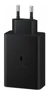 Ładowarki do telefonów - Samsung 65W EP-T6530 2x USB C, 1x USB A, bez kabla czarna - miniaturka - grafika 1