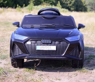 Samochód Na Akumulator Audi RS 6 Electric Czarne / Brd-2118 - Pojazdy elektryczne dla dzieci - miniaturka - grafika 10