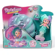 Lalki dla dziewczynek - KookyLoos, Kooky Mermaids, Pearl, mini laleczka syrenka w torebce, zestaw - miniaturka - grafika 1