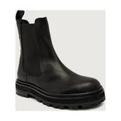 Botki damskie - Patrizia Pepe Skórzane sztyblety - miniaturka - grafika 1