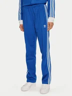 Spodnie sportowe damskie - adidas Spodnie dresowe Beckenbauer IY2228 Niebieski Regular Fit - miniaturka - grafika 1