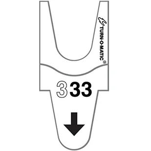 Akcesoria Meto Turn-O-Matic, oryginalne bilety T90 3D z numerami ciągłymi, Made in Germany, 6 rolek x 4000 biletów, łącznie: 24 000 biletów, białe - Cenówki - miniaturka - grafika 1