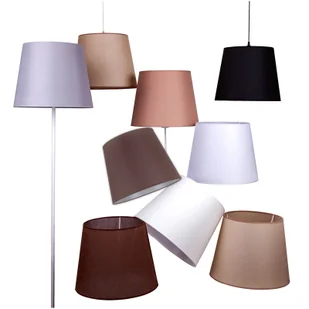 Duolla Klosz Classic L do lamp stojących, biały - Oprawy, klosze i abażury - miniaturka - grafika 2