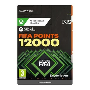 E-KOD Kod aktywacyjny Xbox Series FIFA 23 Ultimate Team FIFA Points 12000 - Kody i doładowania cyfrowe - miniaturka - grafika 1