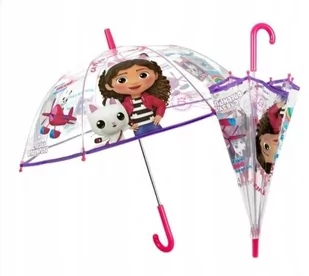 GABI KOCI DOMEK GABBY DOLLHOUSE WYTRZYMAŁY PARASOL PRZECIWDESZCZOWY WIOSNA - Parasole - miniaturka - grafika 1