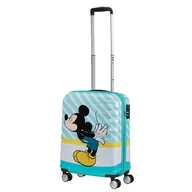 Walizki - Walizka kabinowa American Tourister Wavebreaker Disney - Mickey blue kiss - miniaturka - grafika 1