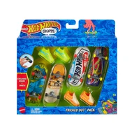 Samochody i pojazdy dla dzieci - Hot Wheels Skate Deskorolka buty 4-pak Hot Wheels Hng72 - zabawka - miniaturka - grafika 1