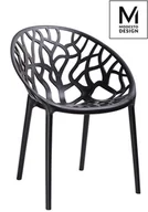 Krzesła - Modesto Design MODESTO krzesło KORAL czarne - polipropylen C1024.BLACK [10243411] - miniaturka - grafika 1