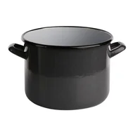 Garnki - GARNEK PROSTY 5,8L ŚR.22CM WYS.16CM SZARY NAKRAPIANY - miniaturka - grafika 1
