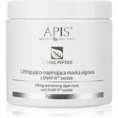 Maseczki do twarzy - Apis Lifting Peptide liftingująco-napinająca maska algowa z SNAP-8 peptide 200g - miniaturka - grafika 1