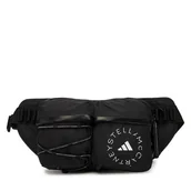 Torebki damskie - Saszetka nerka adidas by Stella McCartney adidas by Stella McCartney Bum IW1618 Czarny - miniaturka - grafika 1